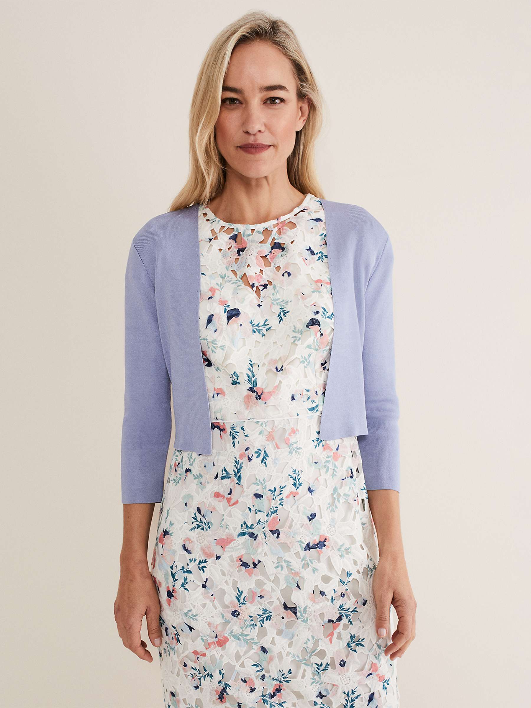 Buy Phase Eight Salma Cropped Cardigan Online at johnlewis.com