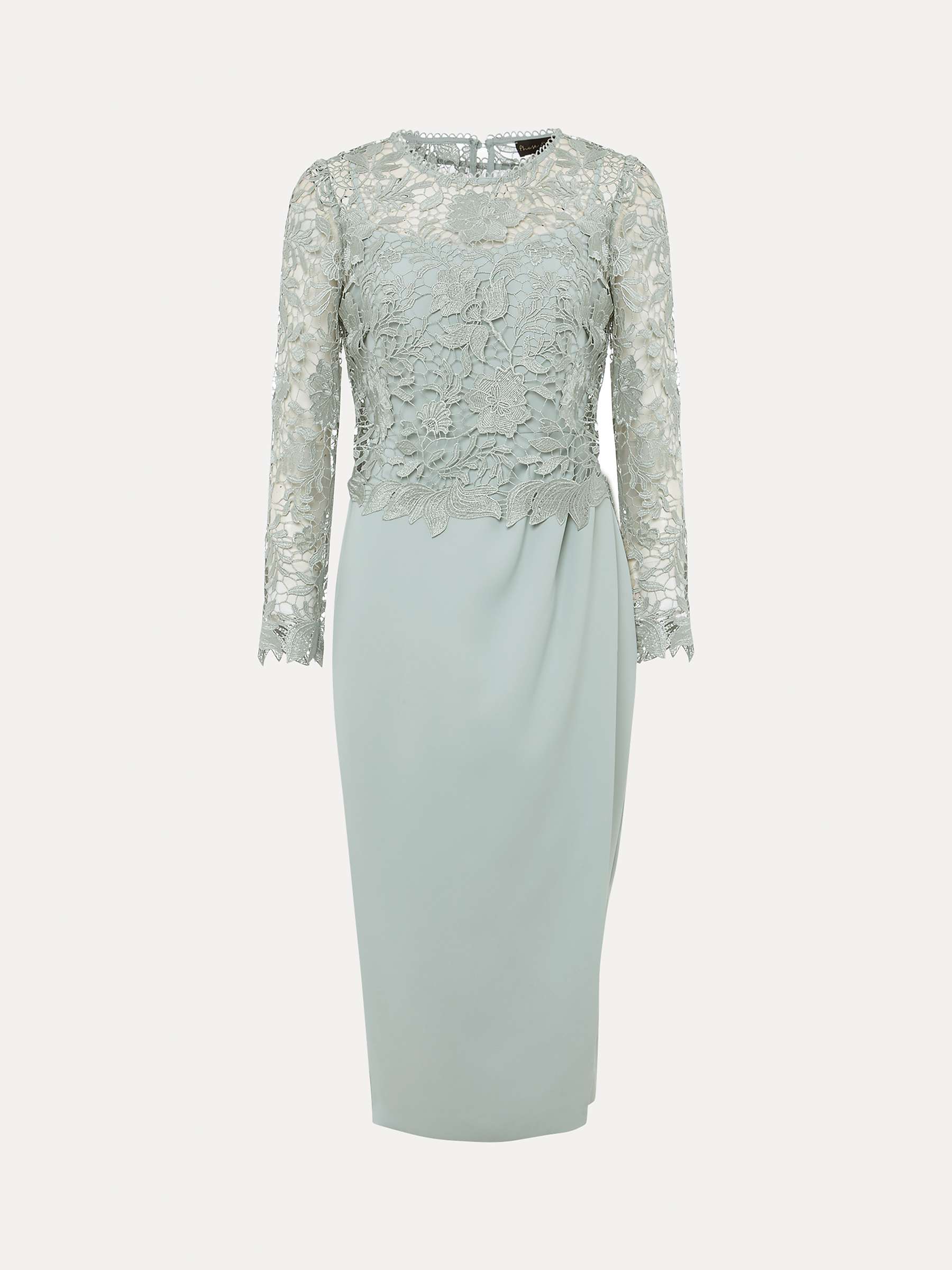 Buy Phase Eight Adeline Lace Bodice Dress Online at johnlewis.com