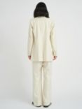 InWear Kyrah Melange Longline Blazer, Eggshell