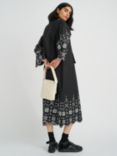 InWear Dorika Cotton Broderie Anglaise Dress, Black