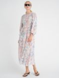 InWear Damara Smocked Bodice Maxi Dress, Multi, Multi