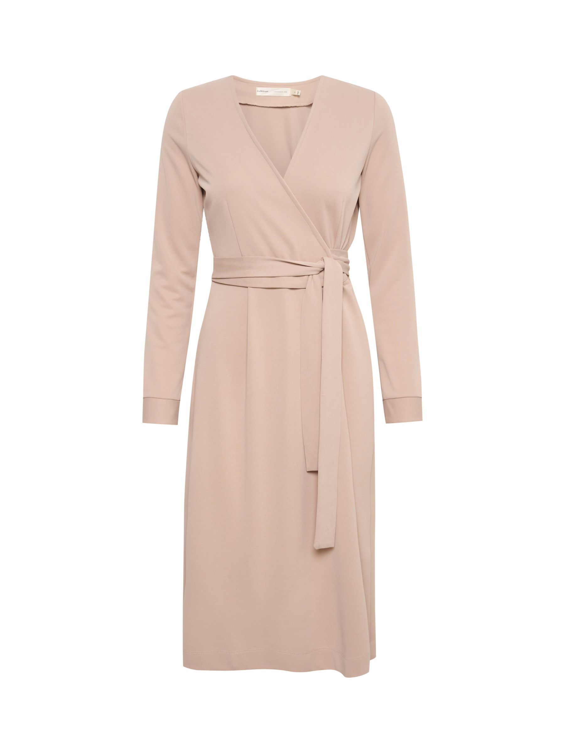 InWear Alano Long Sleeve Dress, Sandstone at John Lewis & Partners