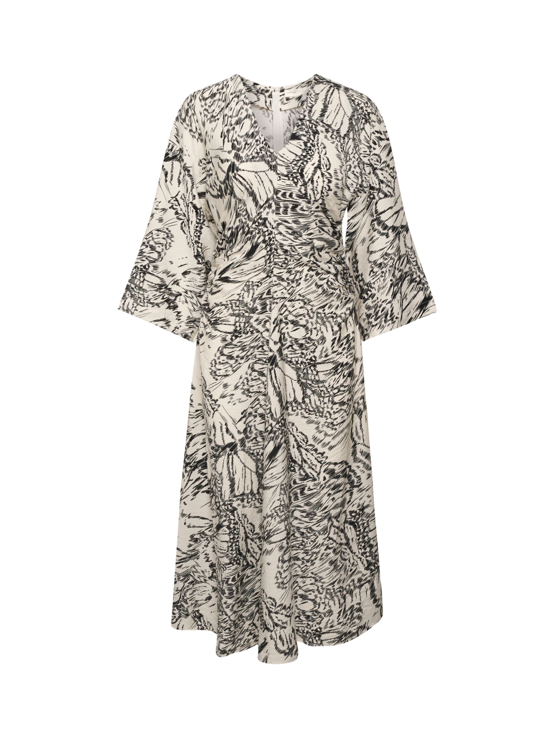 Buy InWear Drita Relaxed Fit Long Sleeve Dress, Abstract Butterfly Online at johnlewis.com