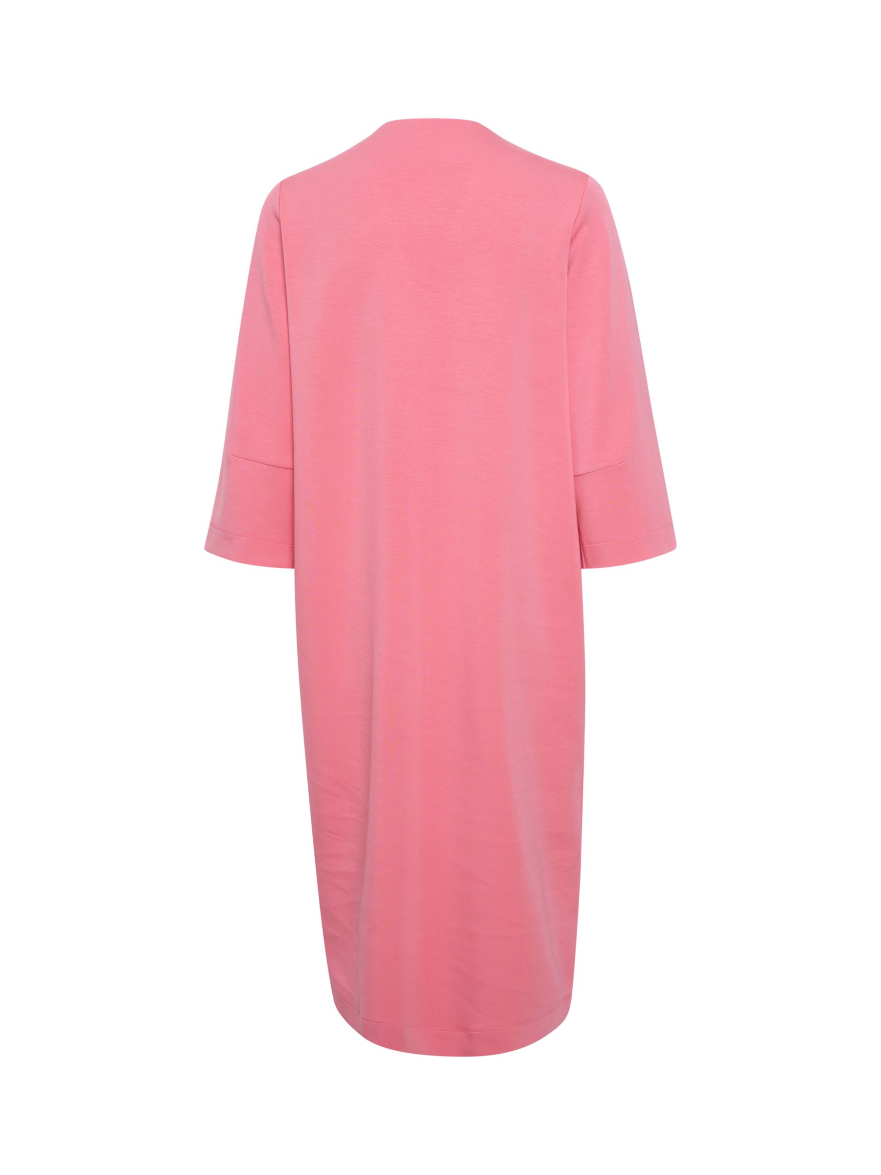 InWear Zoe Regular Fit Three Quarter Sleeve Dress, Pink Rose, XS