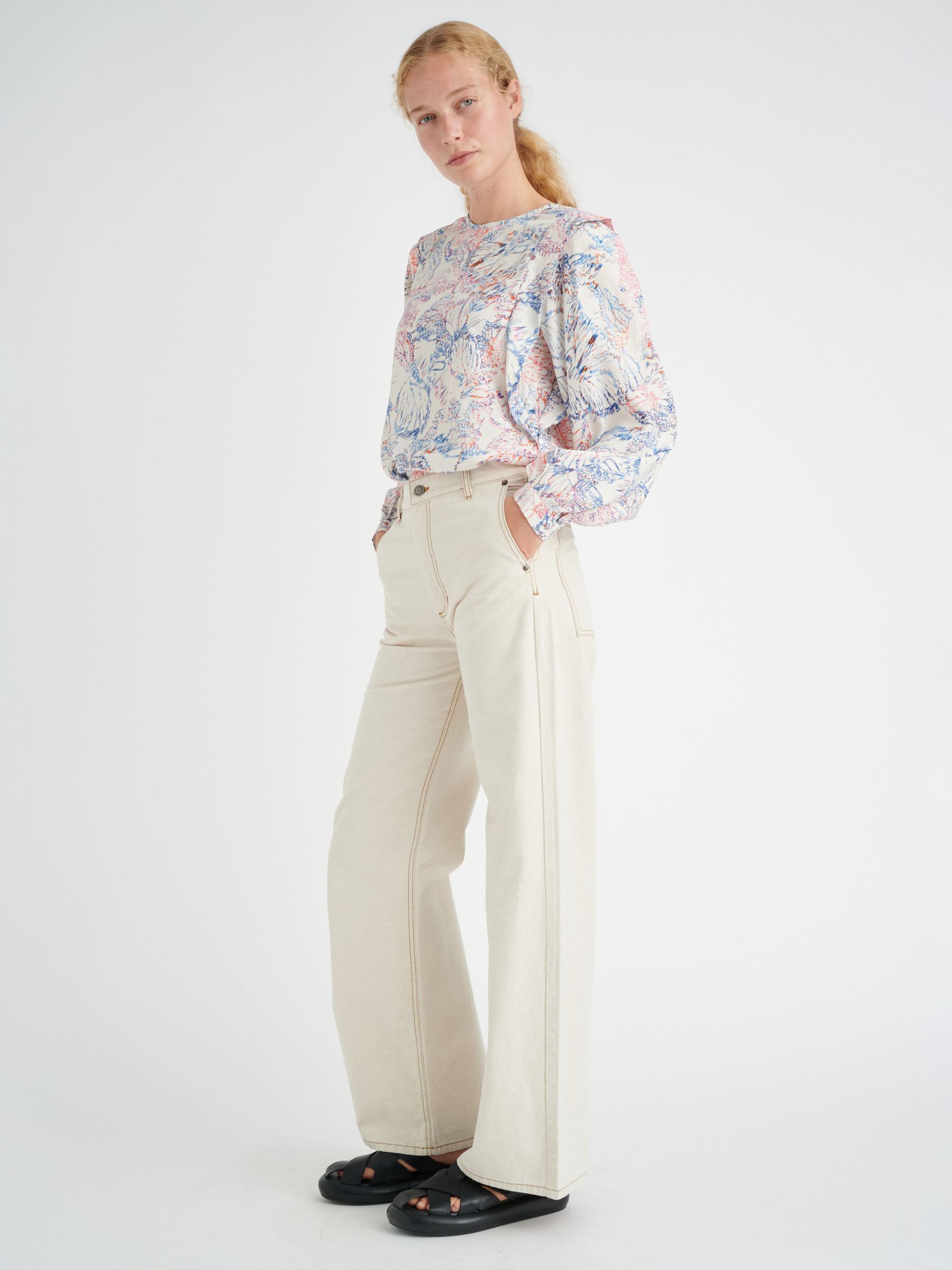 InWear Anson Cargo Jeans, Neutral at John Lewis & Partners