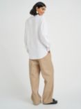 InWear Amos Kiko Relaxed Fit Long Sleeve Shirt, Pure White
