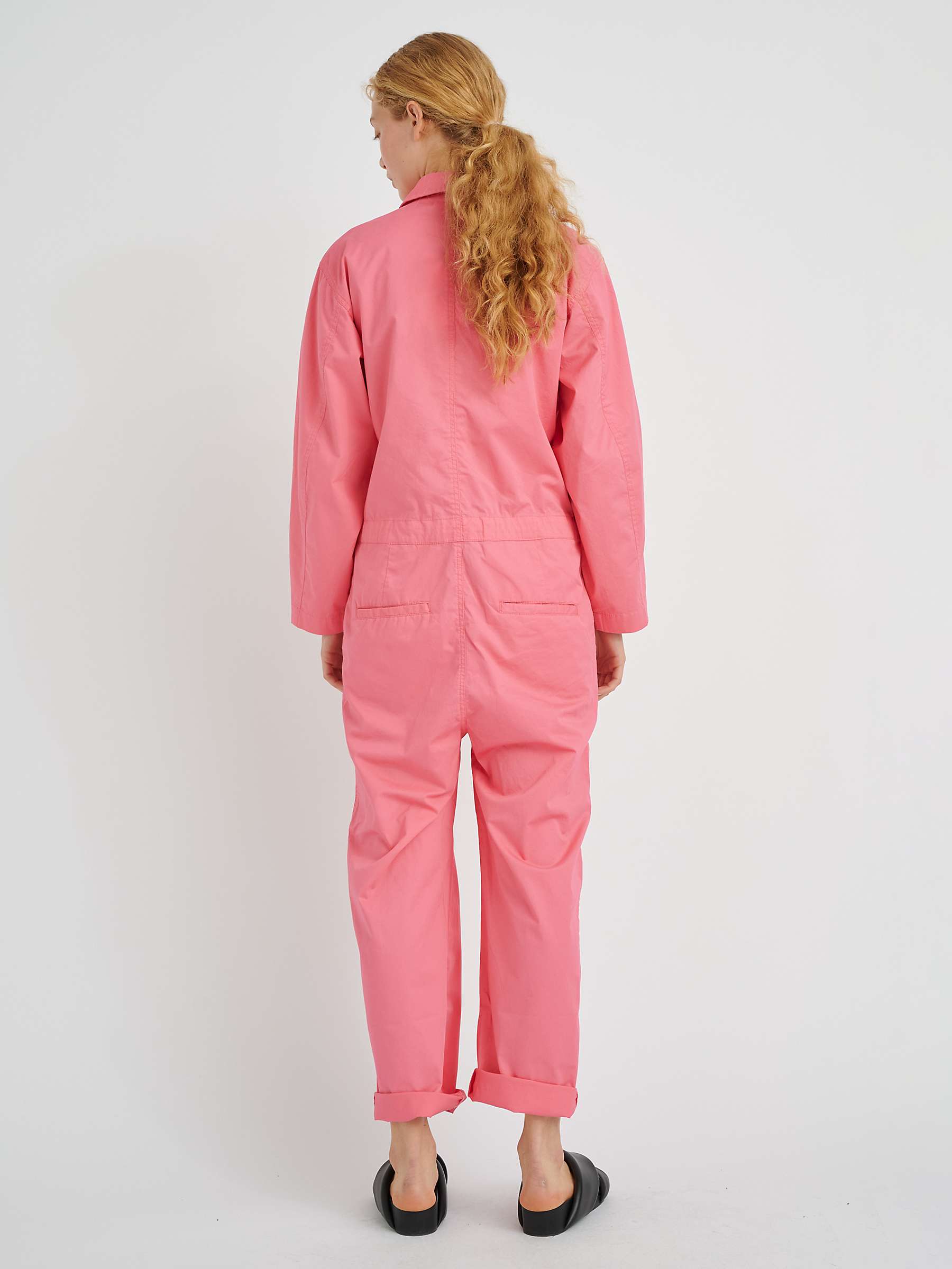 Buy InWear Annalee Shirt Jumpsuit, Pink Rose Online at johnlewis.com