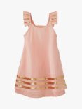 Stych Kids' Sequin Dress, Light Pink