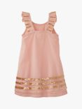 Stych Kids' Sequin Dress, Light Pink