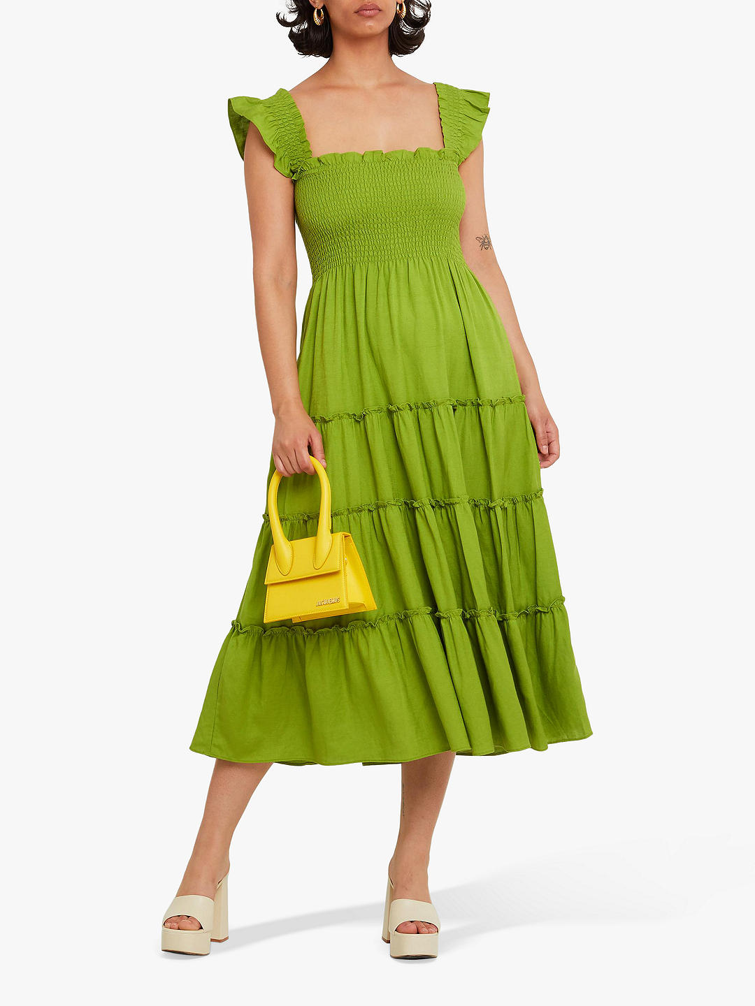 kourt Calypso Midi Dress, Green