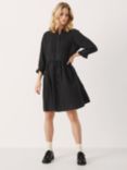 Part Two Sallie Linen Dress, Black