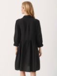 Part Two Sallie Linen Dress, Black