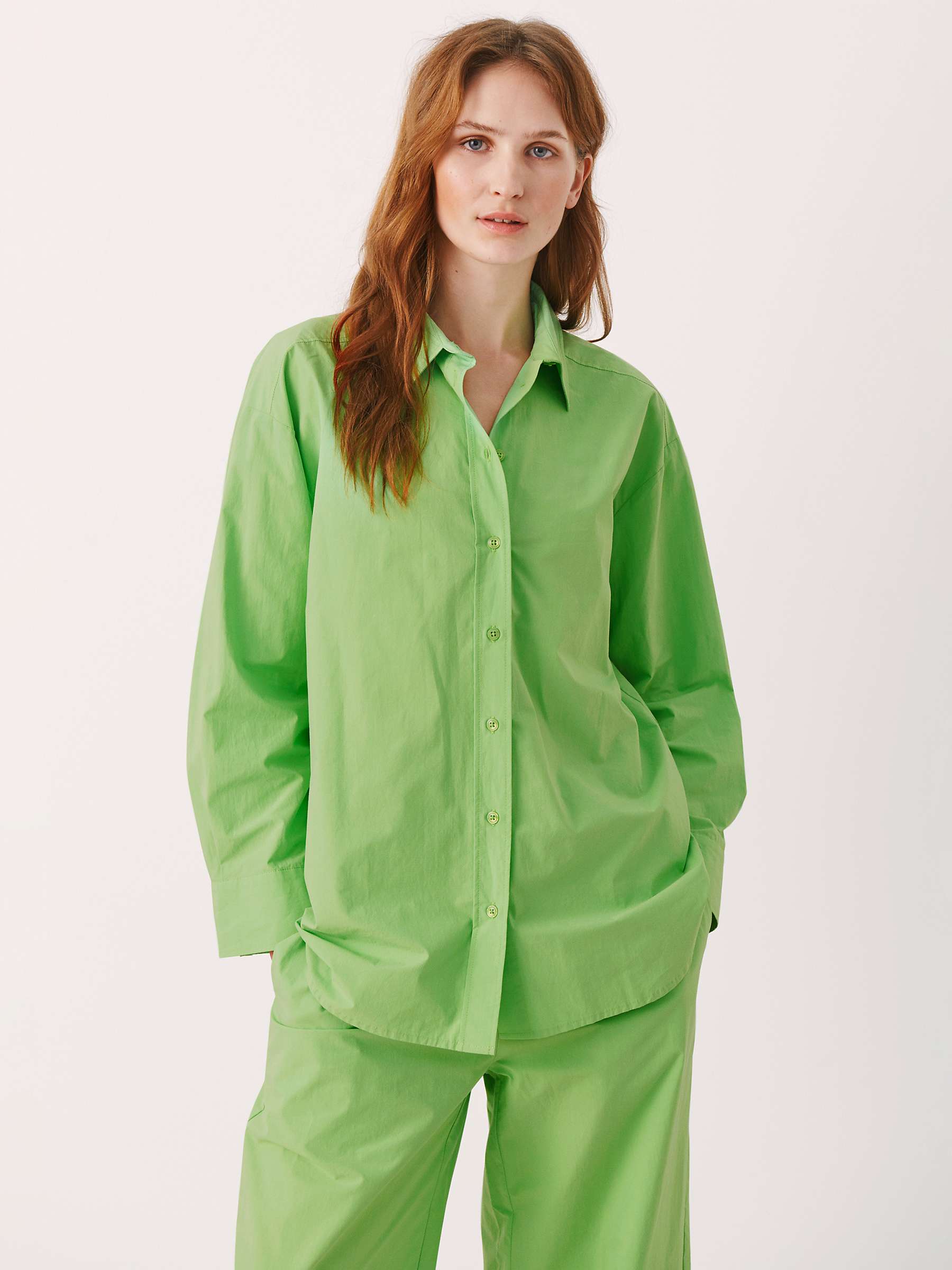 Buy Part Two Savanna Relaxed Fit Cotton Shirt Online at johnlewis.com