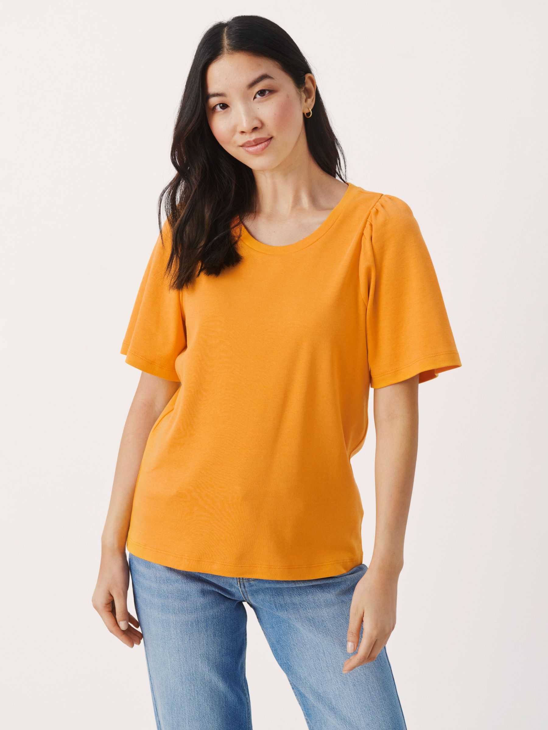 Part Two Imalea Organic Cotton T-Shirt, Apricot