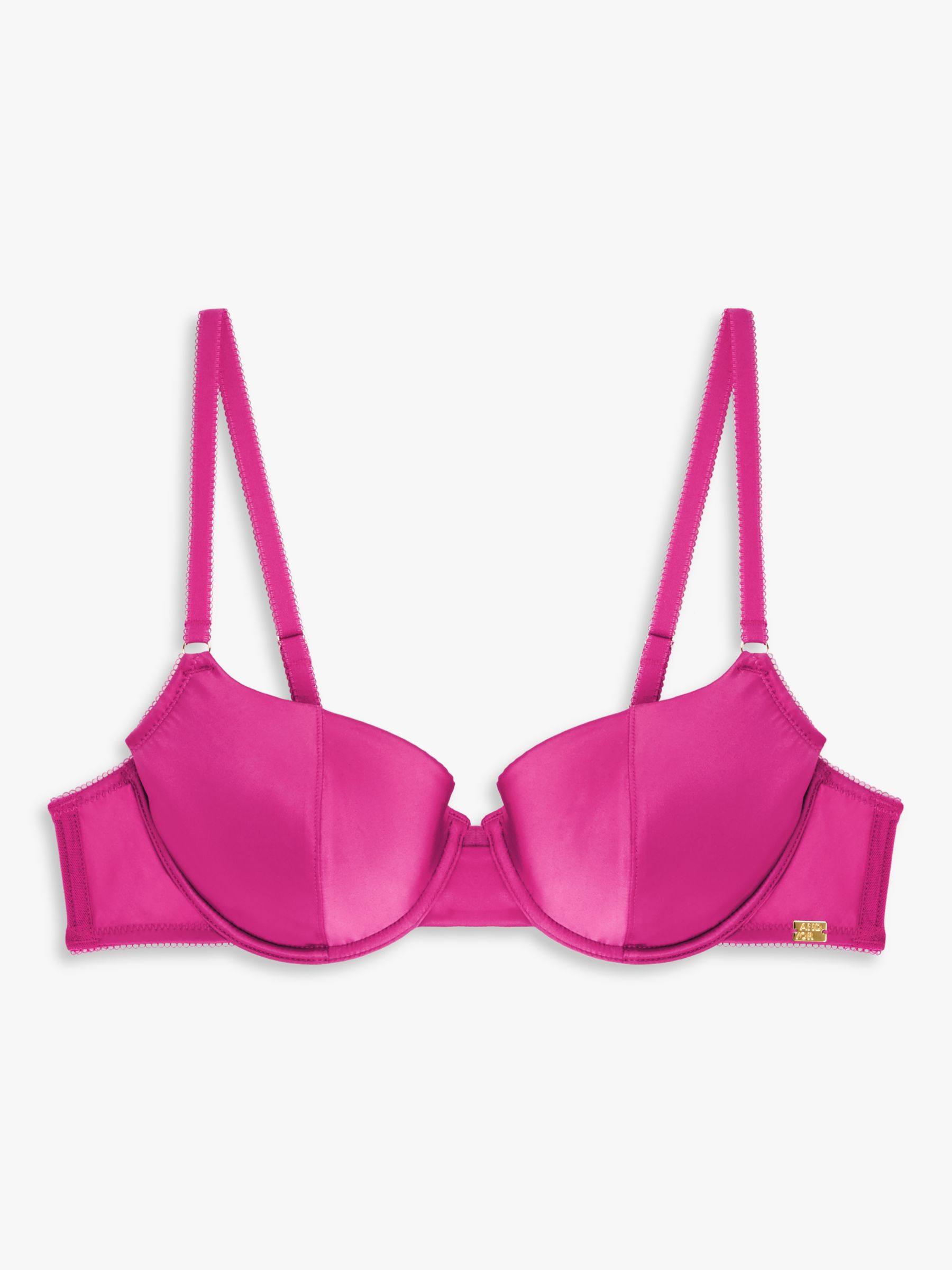 Buy AND/OR Cassidy Satin Balcony Bra Online at johnlewis.com