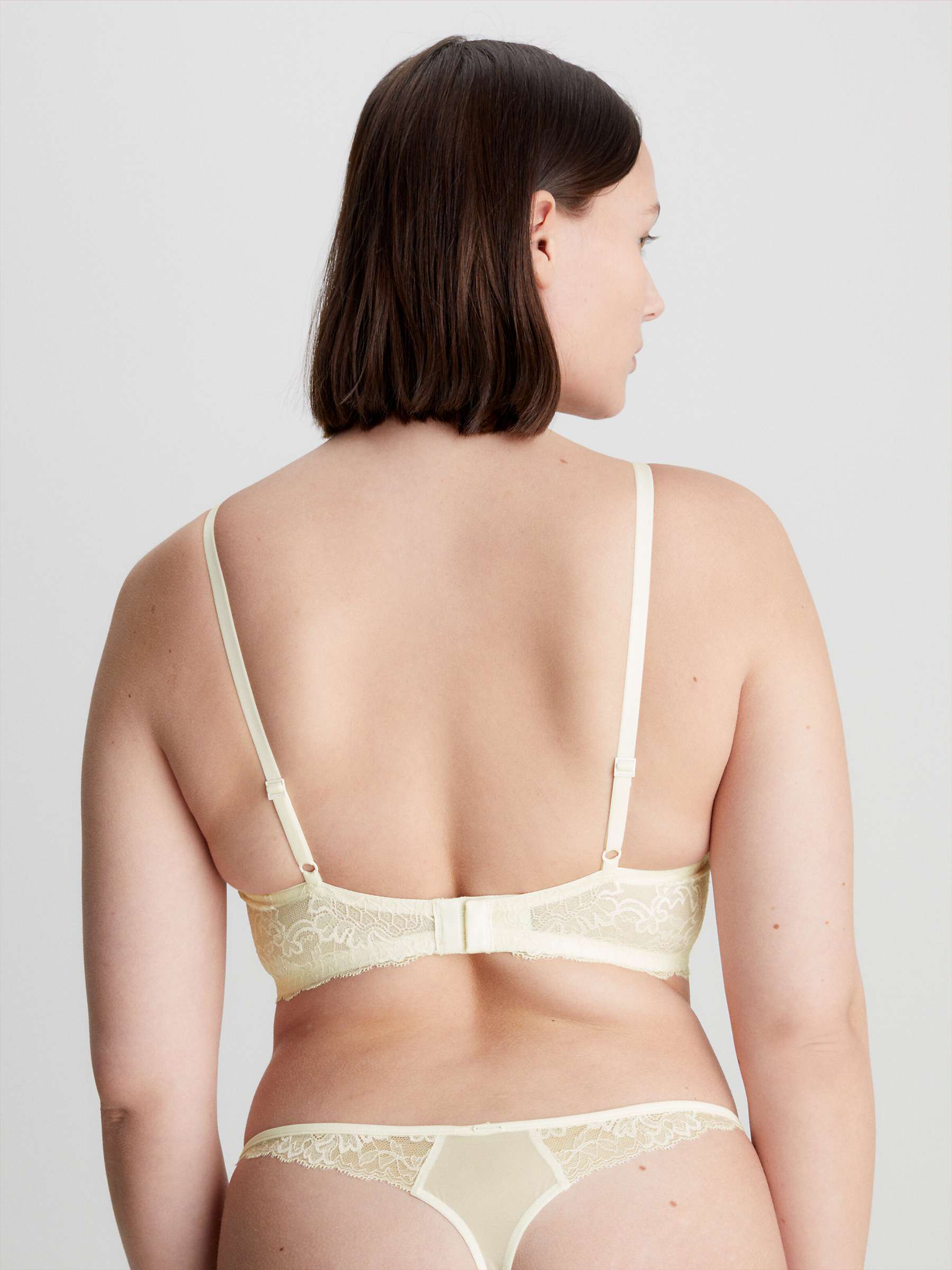 Buy Calvin Klein Bridal Balconette Bra, Vanilla Ice Online at johnlewis.com