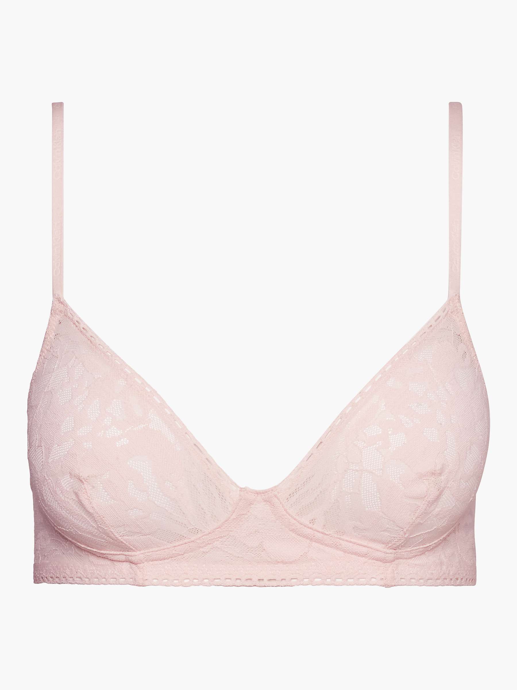Buy Calvin Klein Ultra Comfort Lace Bralette, Nymphs Thigh Online at johnlewis.com