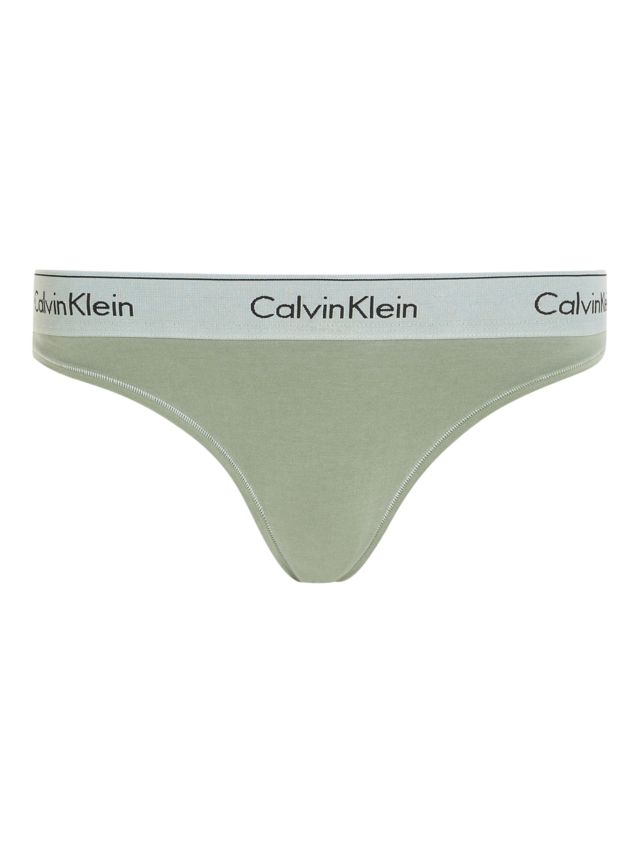 Calvin Klein Underwear WMNS STRING SIDE TIE Green