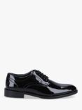 Hush Puppies Damien Patent Leather Derby Shoes, Black