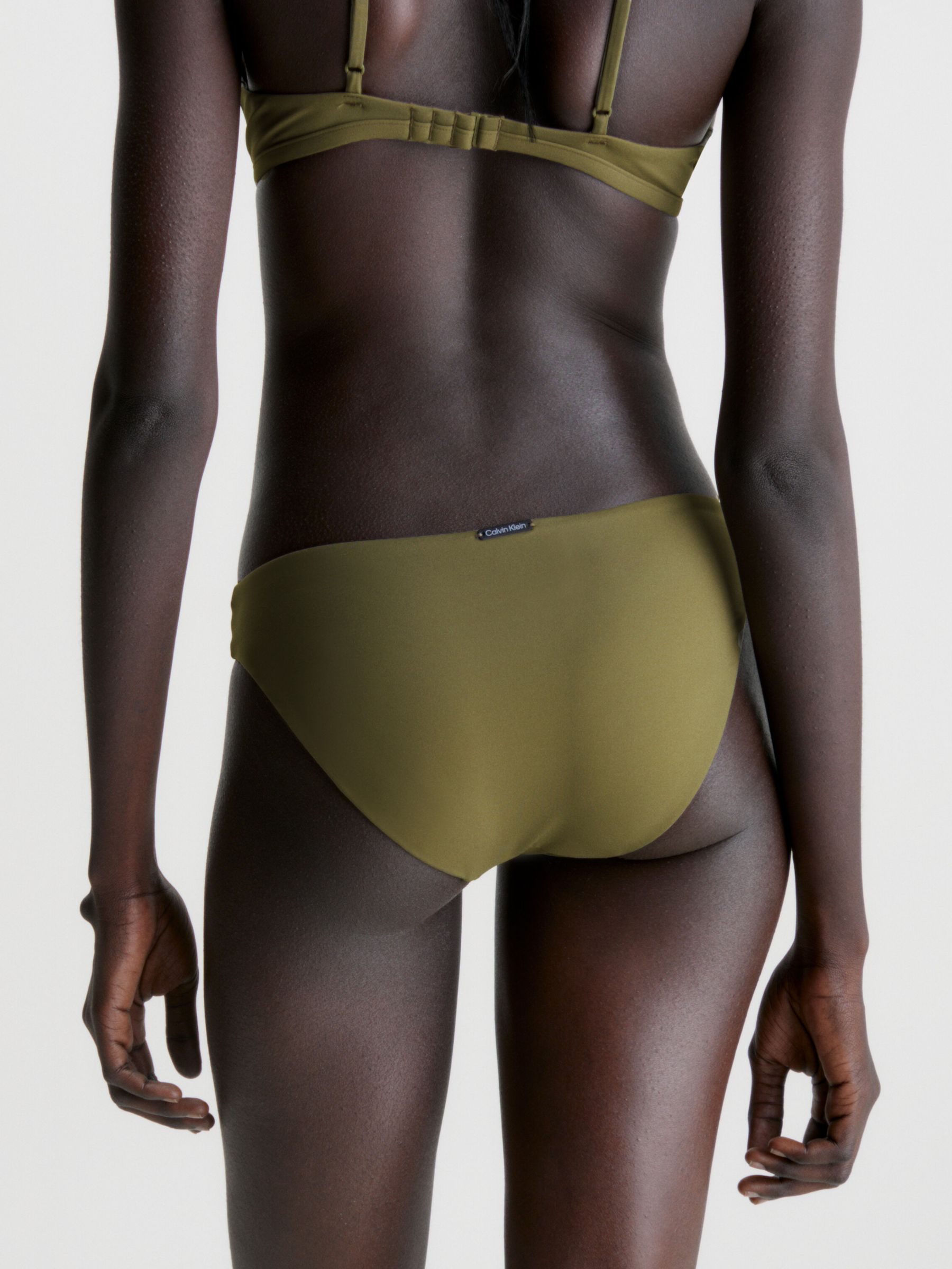 Calvin Klein Core Archive Bikini Bottoms, New Basil, XS