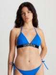 Calvin Klein Intense Power Triangle Bikini Top, Dynamic Blue