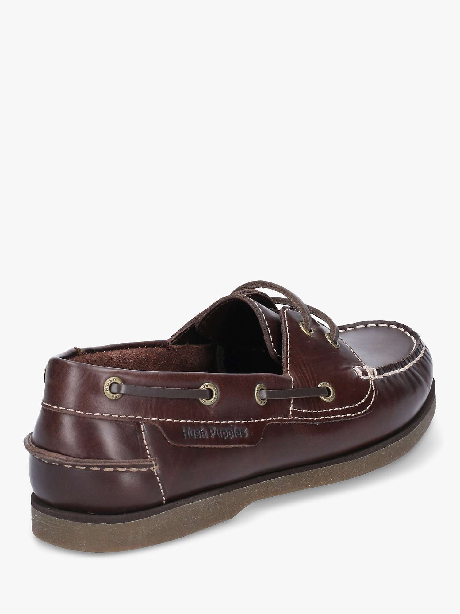 Buy Hush Puppies Henry Leather Boat Shoes Online at johnlewis.com