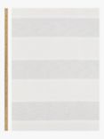 John Lewis Wide Stripe Hidden Tab Voile Panel
