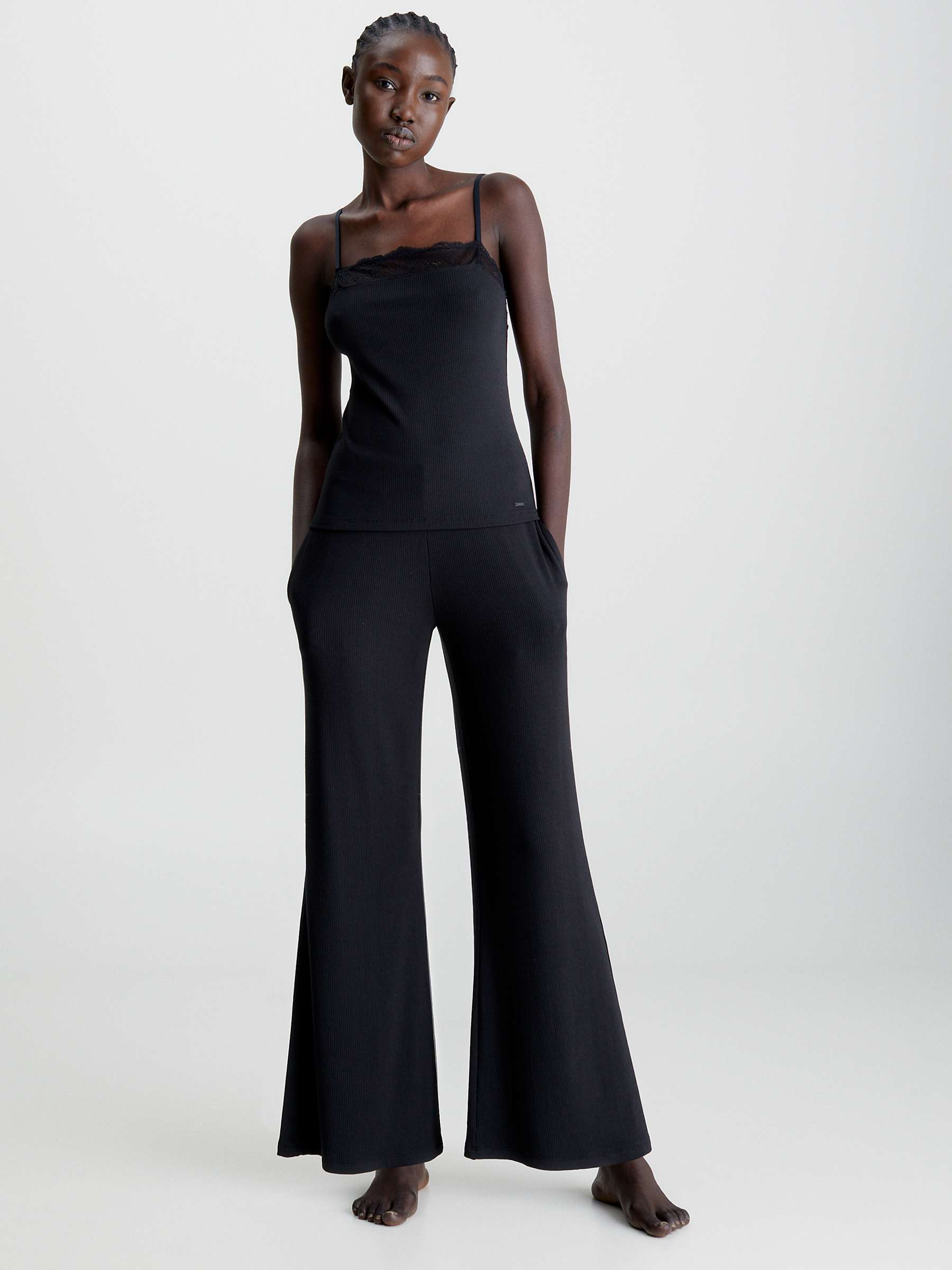 Buy Calvin Klein Sophisticated Lounge Pants, Black Online at johnlewis.com
