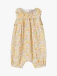 Trotters Betsy Willow Romper Dungarees, Buttercup