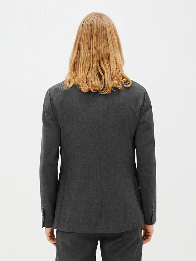 Polo Ralph Lauren Tailored Wool Blazer, Charcoal at John Lewis & Partners