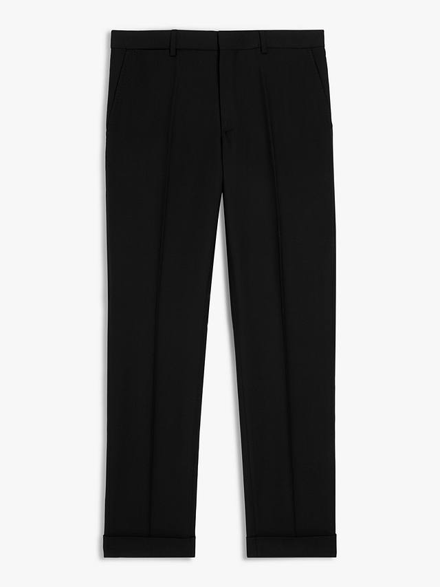 Polo Ralph Lauren Tailored Trousers, Black at John Lewis & Partners