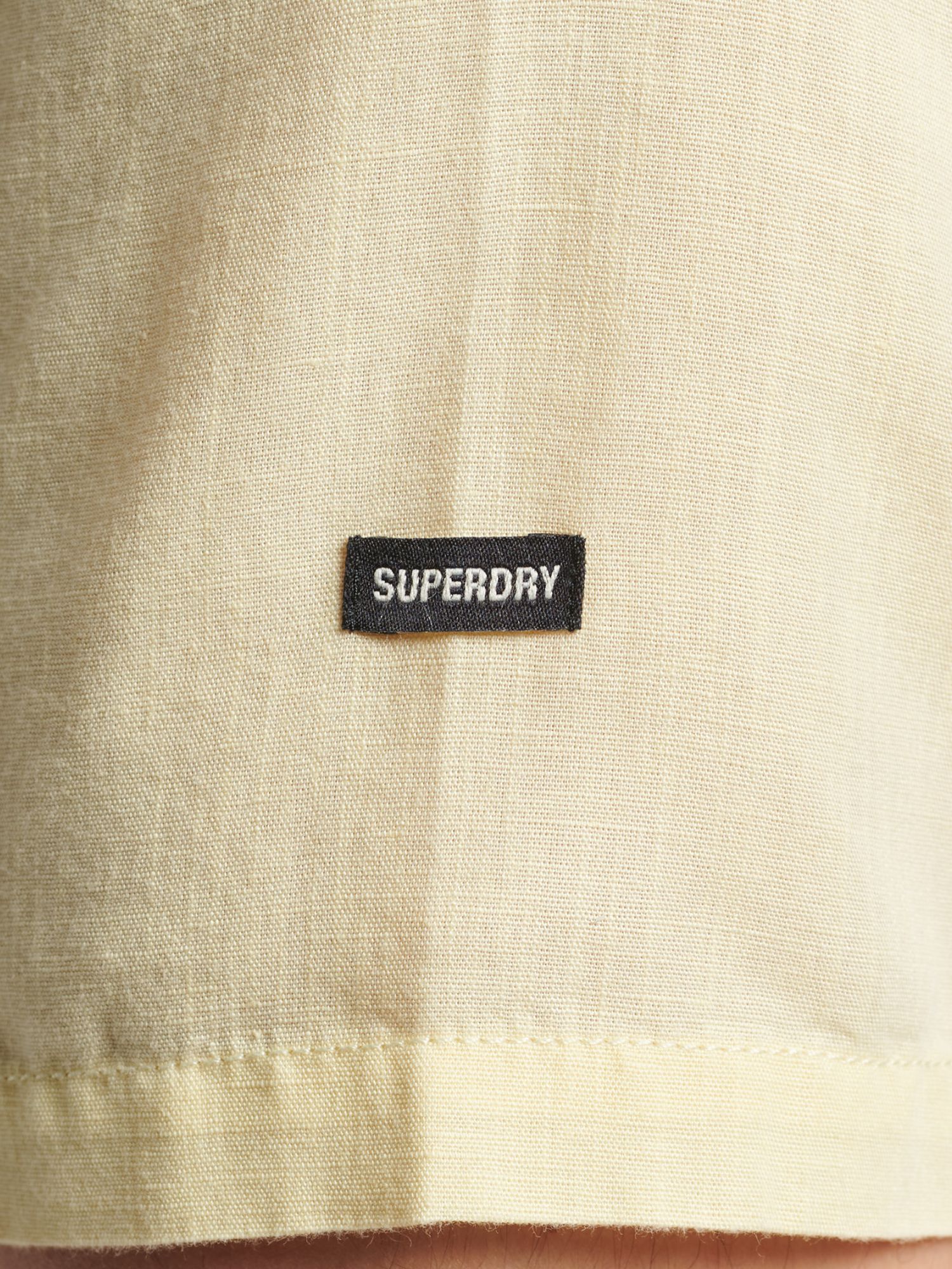 Buy Superdry Linen Blend Short Sleeve Shirt Online at johnlewis.com