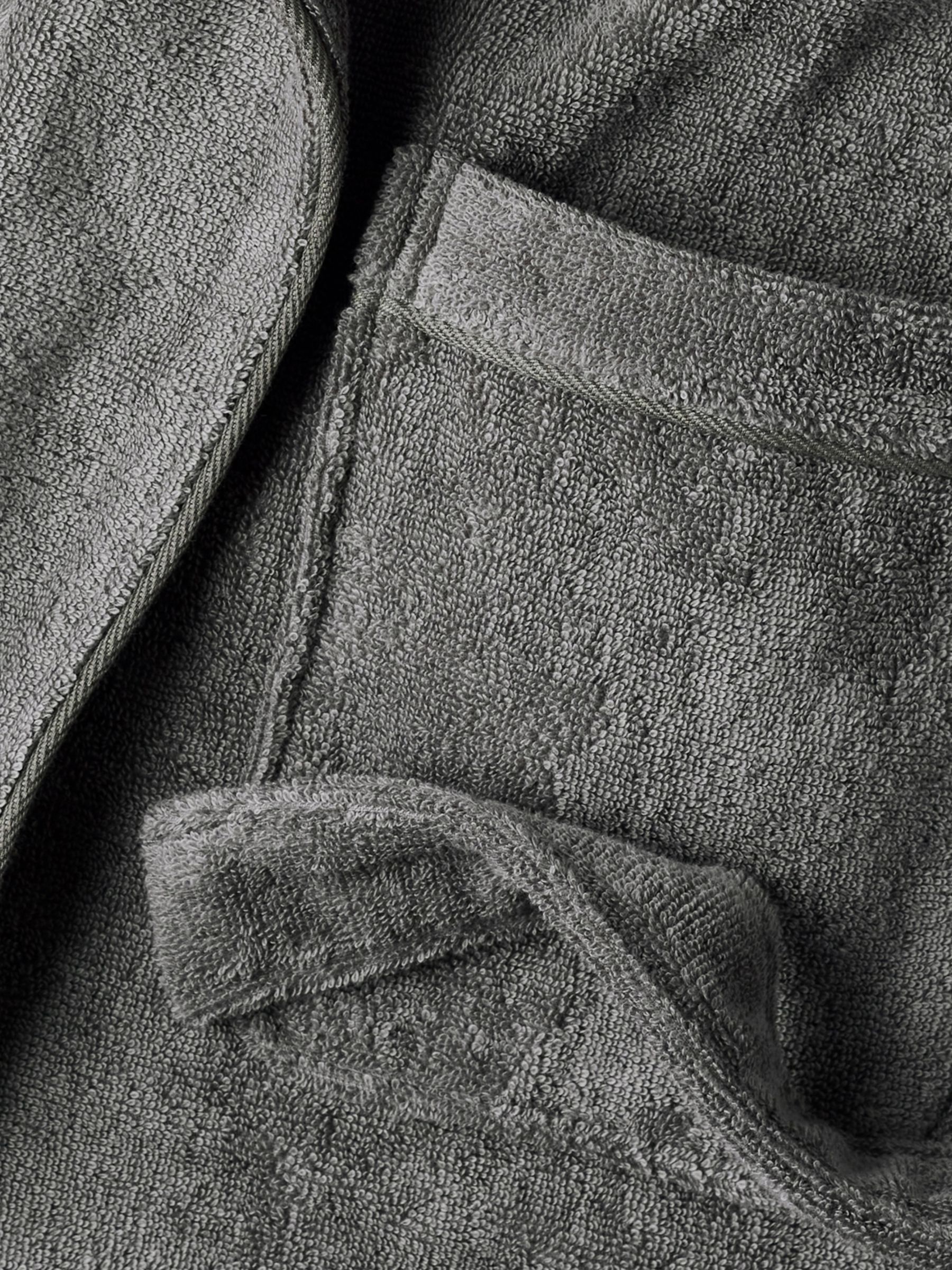Bedfolk Plush Robe, Slate at John Lewis & Partners