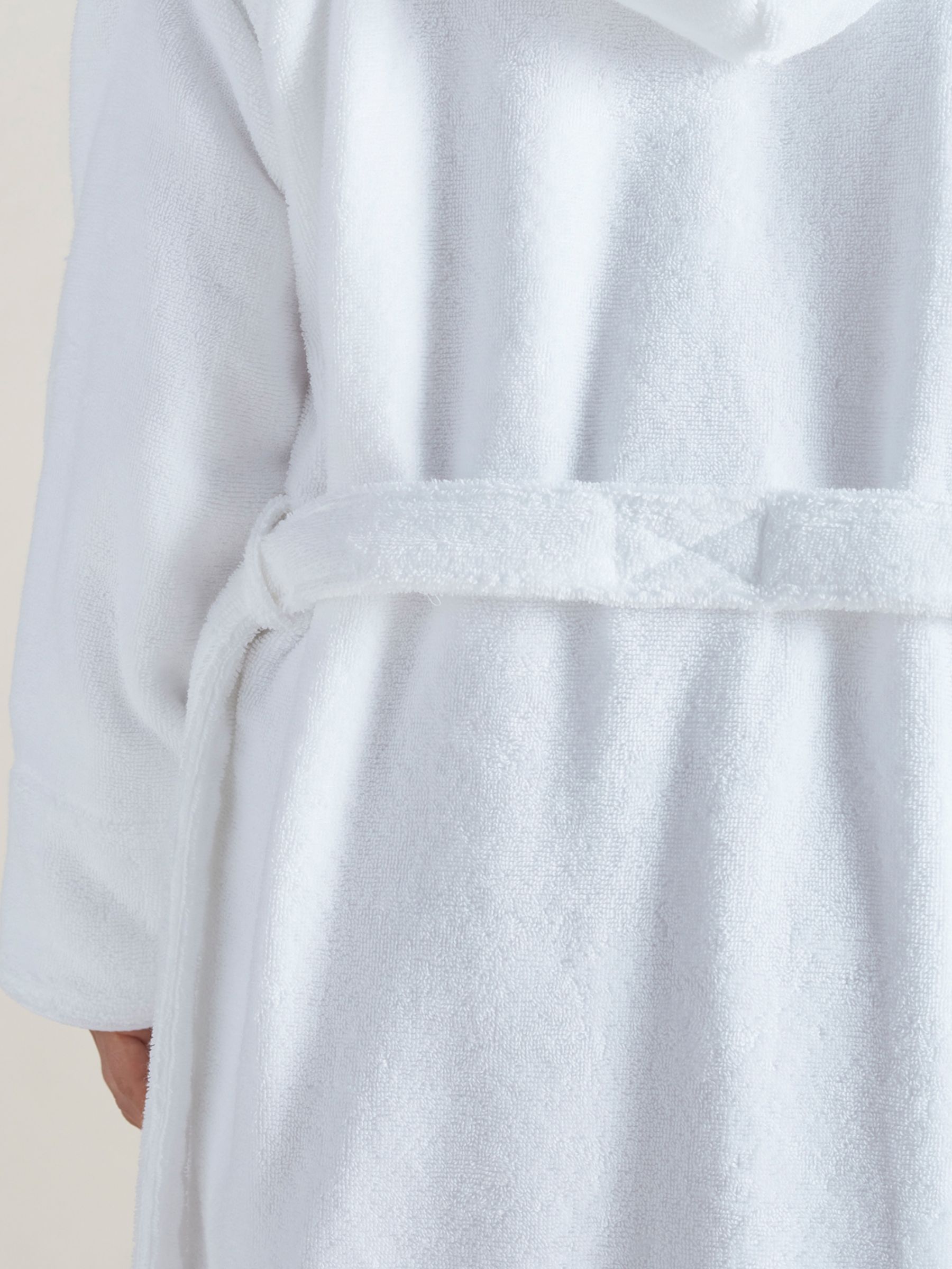 Bedfolk Plush Robe, Snow, M