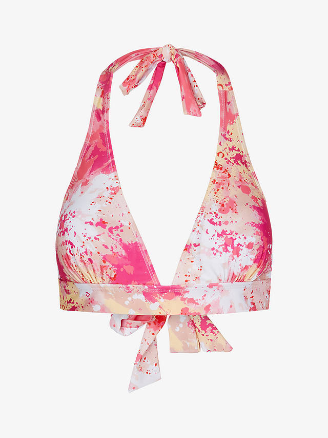 Unmade Copenhagen Shelby Bikini Top, Print Rose