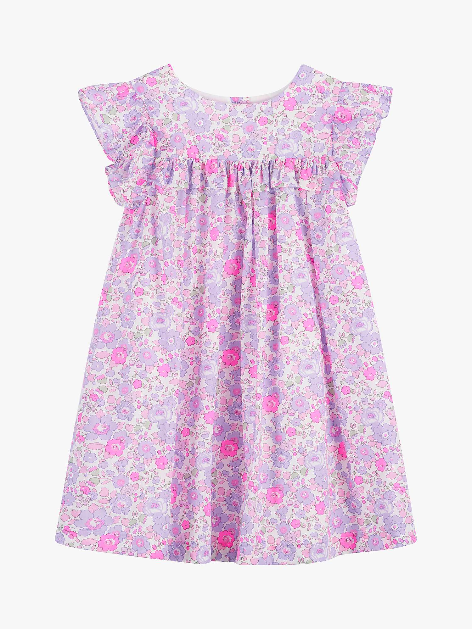 Buy Trotters Kids' Betsy Liberty Floral Dress, Lilac Betsy Online at johnlewis.com