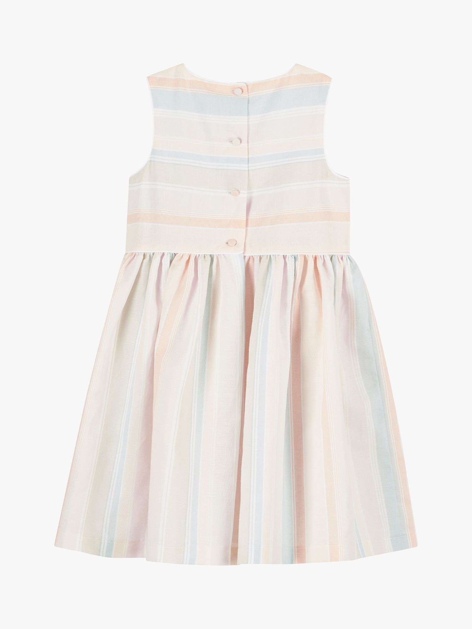 Buy Trotters Kids' Sofia Stripe Dress, Multi Stripe Online at johnlewis.com