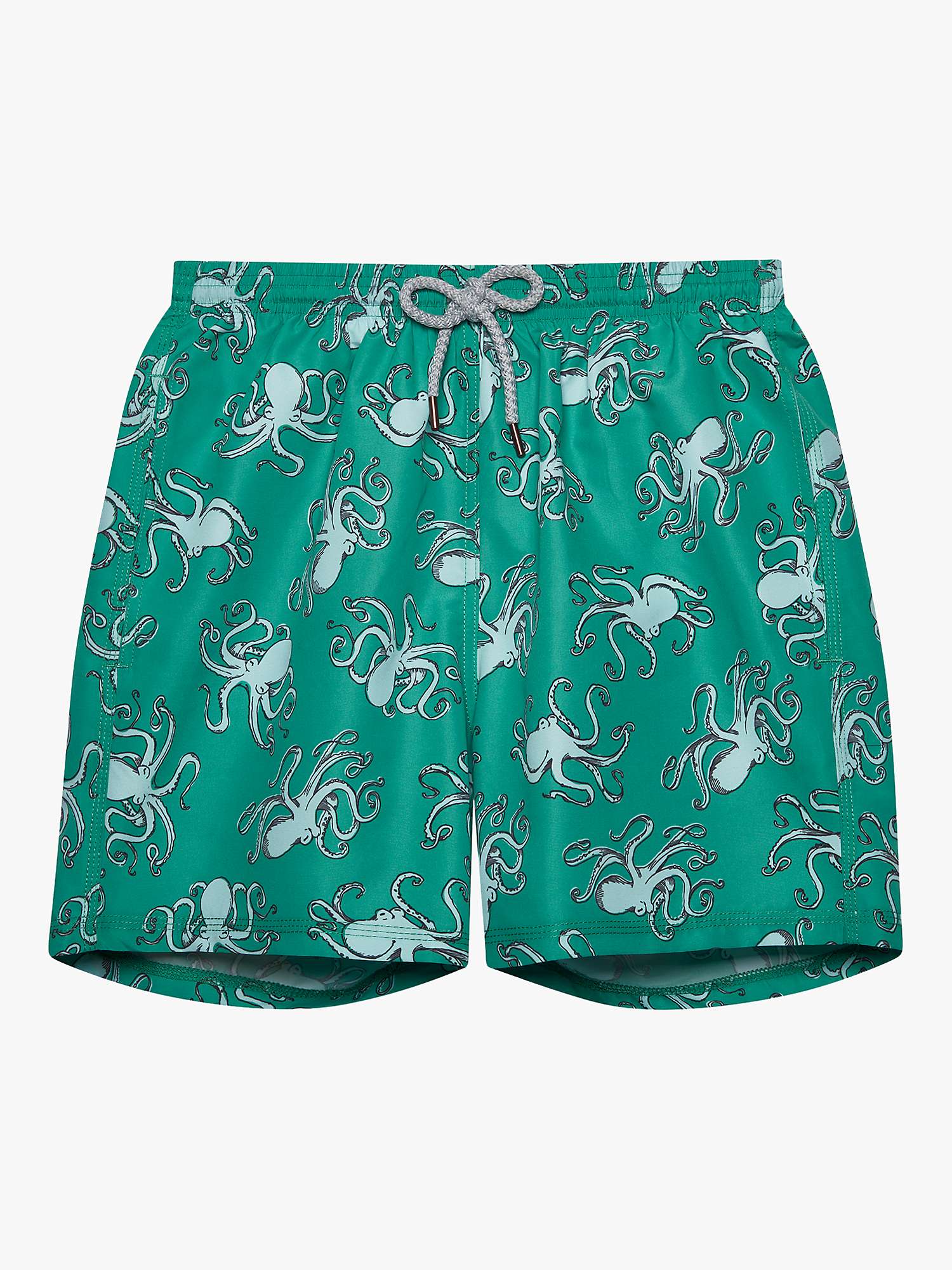 Buy Trotters Octopus Swim Shorts, Green/Octopus Online at johnlewis.com
