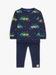 John Lewis Baby Anteater Sweatshirt & Leggings Set, Multi