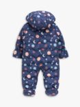 John Lewis ANYDAY Baby Space Snowsuit, Blue/Multi