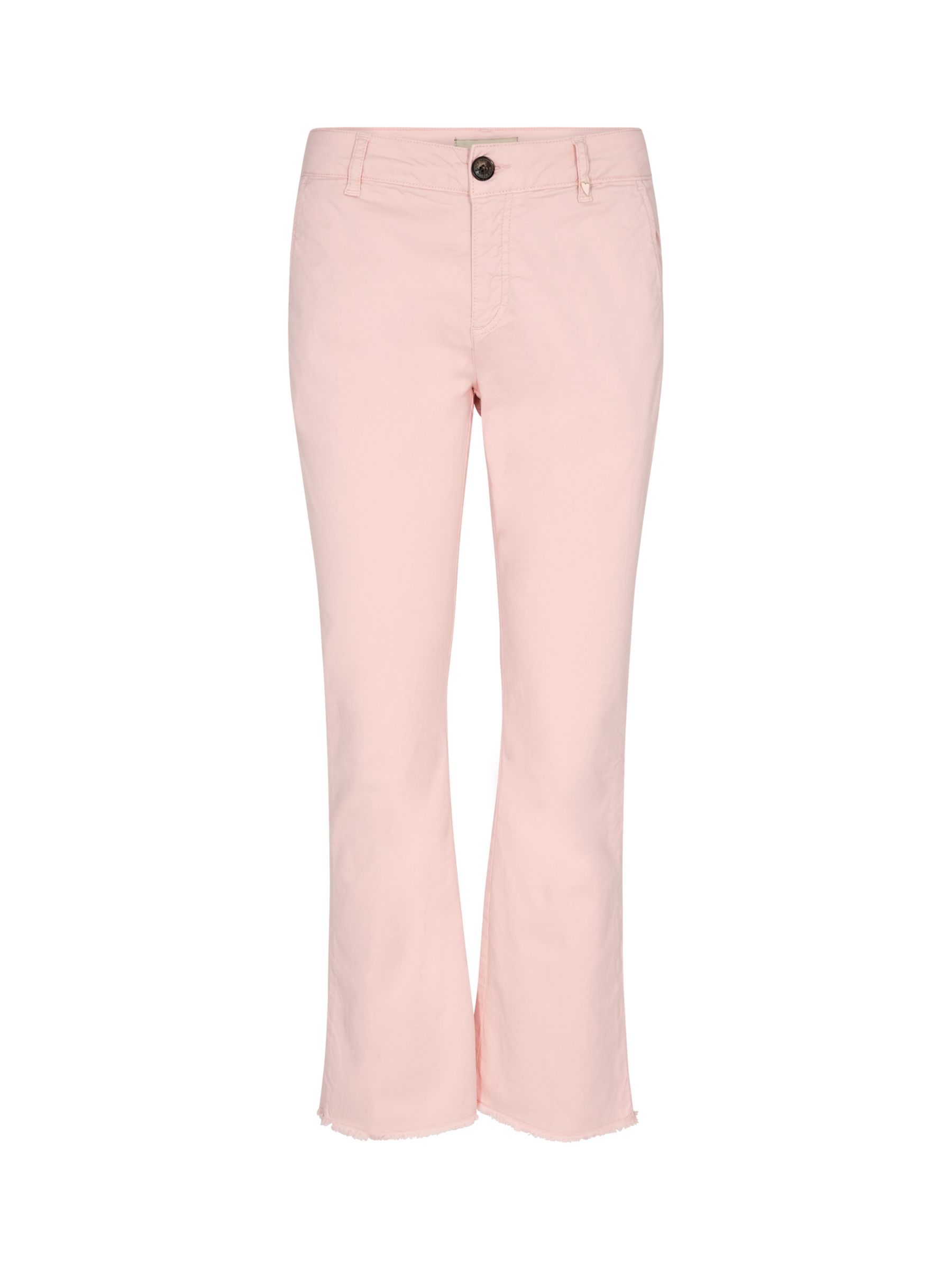 MOS MOSH Clarissa Chino Trousers, Pink at John Lewis & Partners