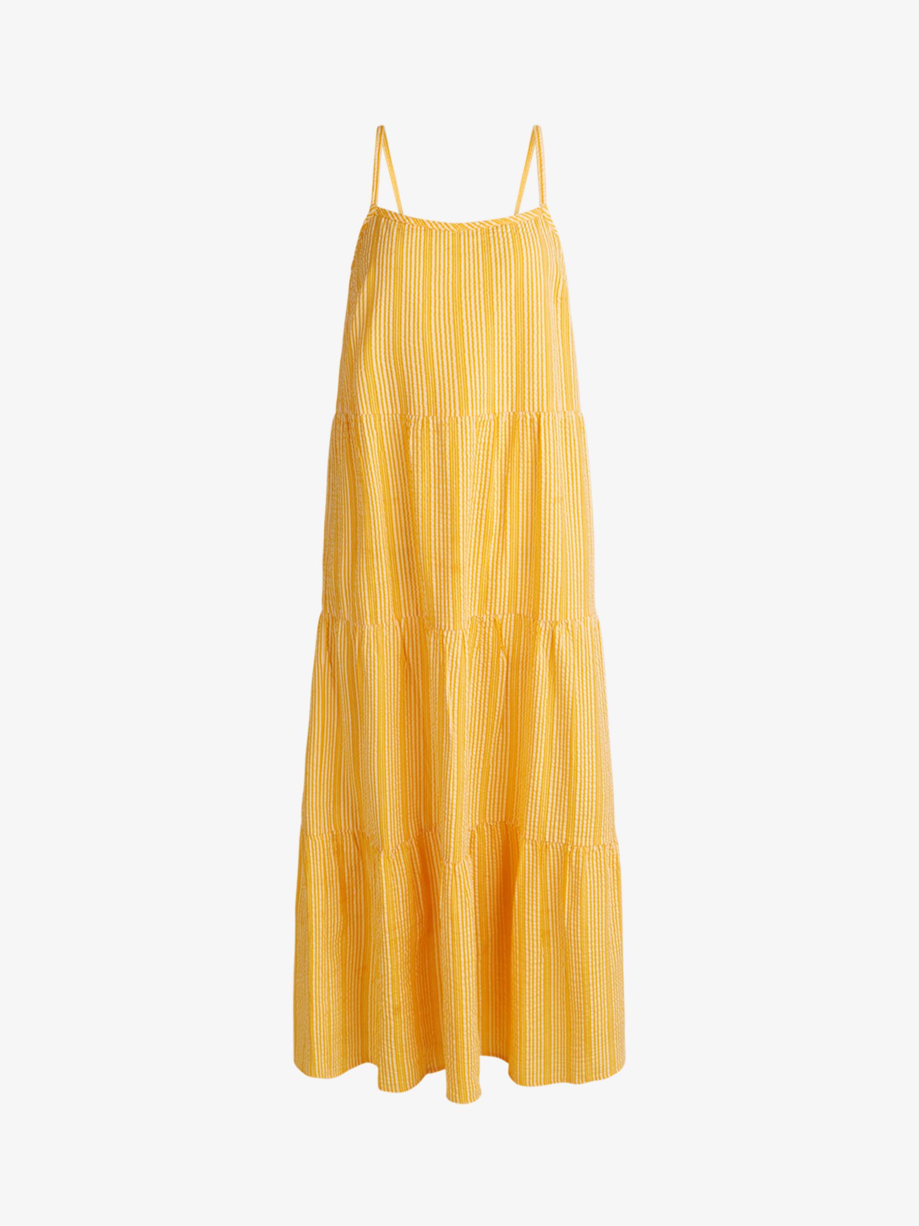 Noa Noa Mire Sleeveless Maxi Dress, Art Yellow at John Lewis & Partners