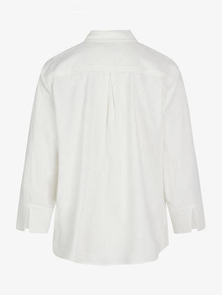 Noa Noa Amira Linen Blend Shirt, White