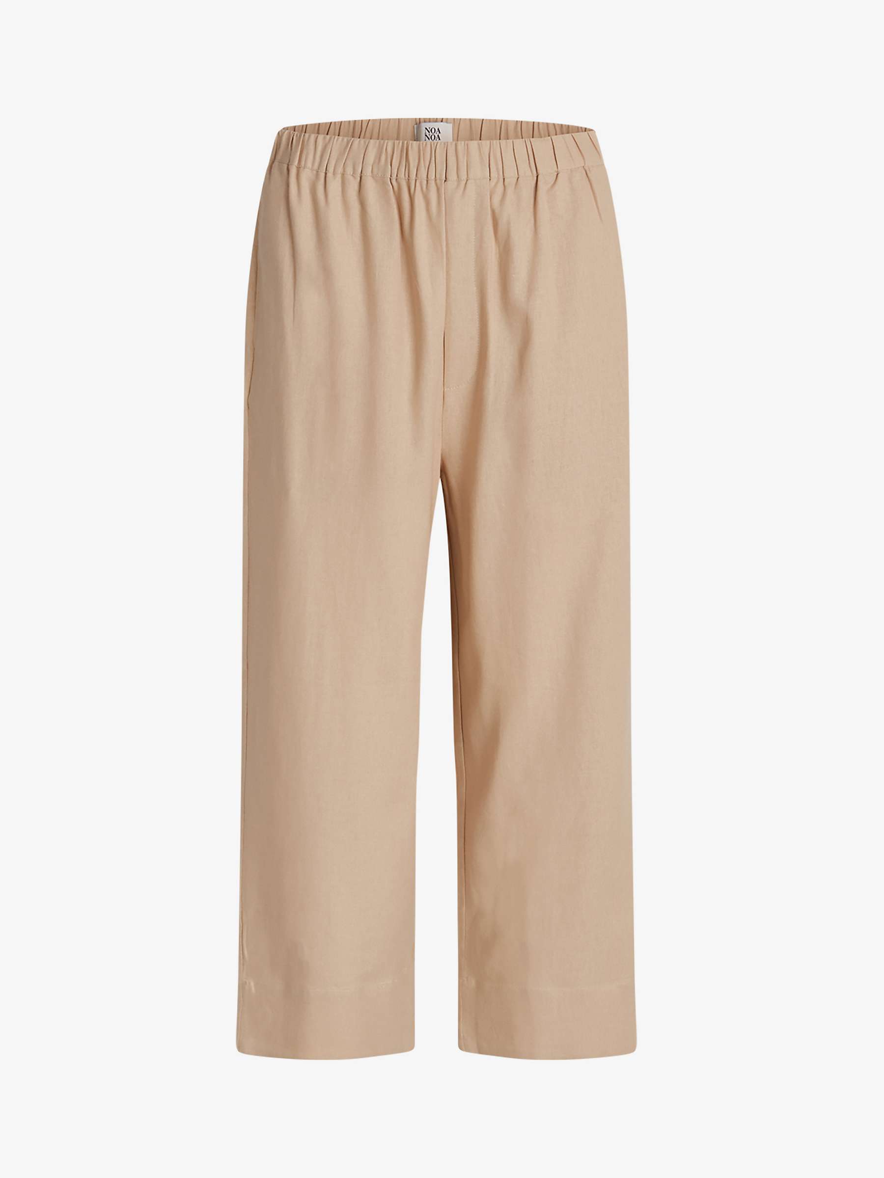Buy Noa Noa Amira Cropped Linen Blend Trousers Online at johnlewis.com