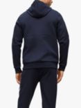 BOSS Saggy Zip Hooded Sweatshirt, Dark Blue
