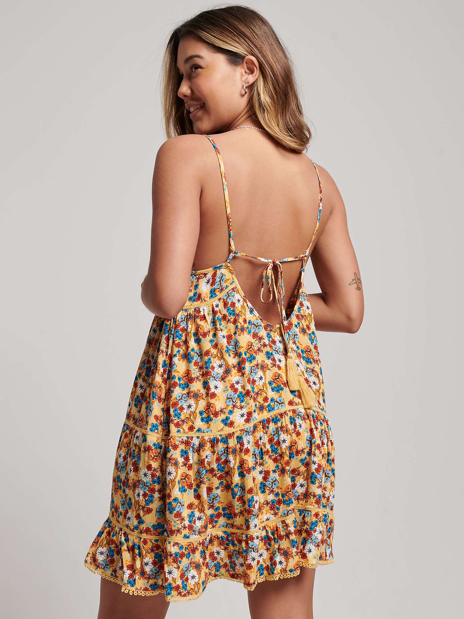 Buy Superdry Mini Beach Cami Dress Online at johnlewis.com