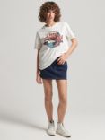 Superdry Japanese Vintage Logo Graphic T-Shirt, Off White