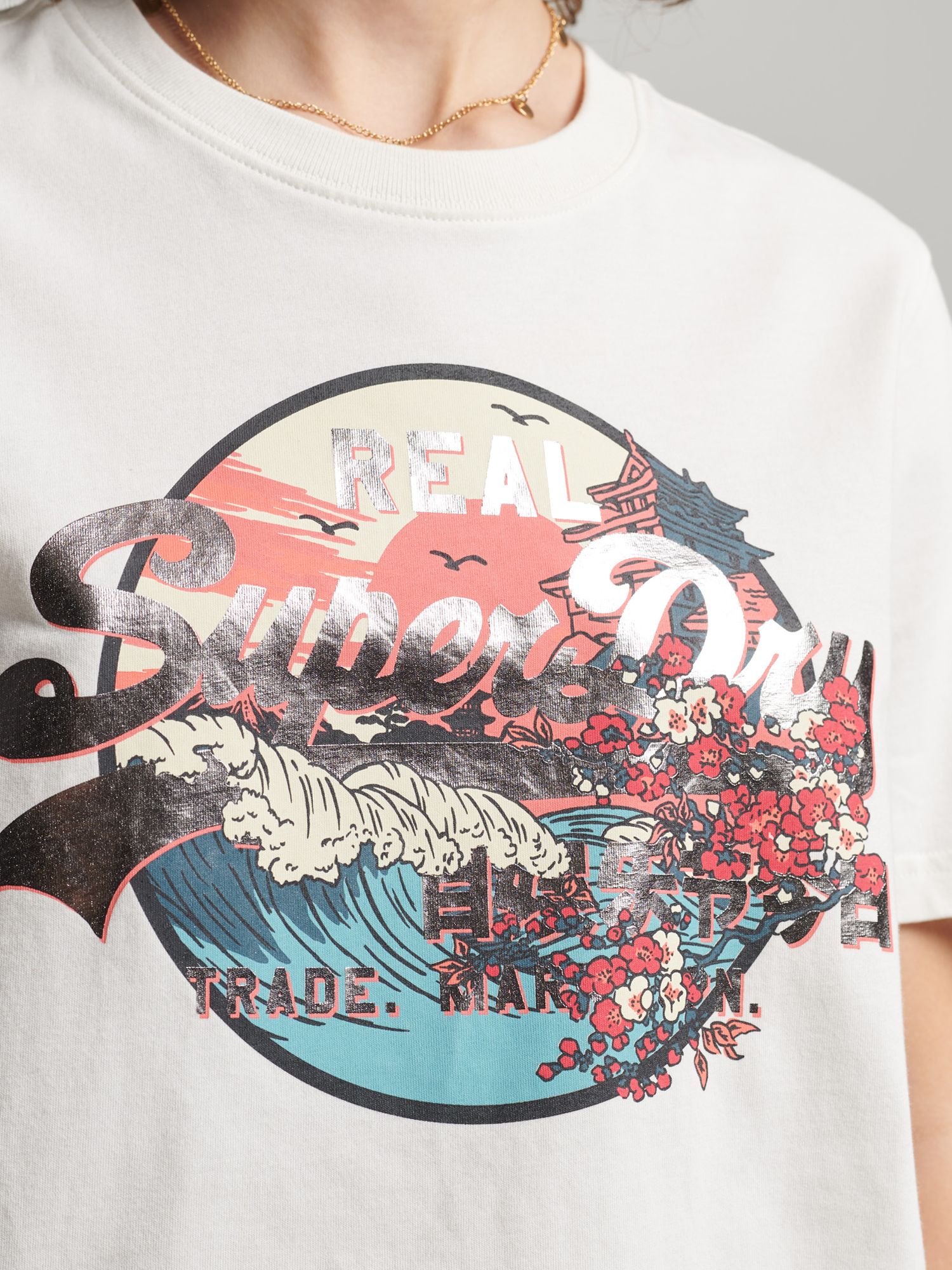 Buy Superdry Japanese Vintage Logo Graphic T-Shirt Online at johnlewis.com