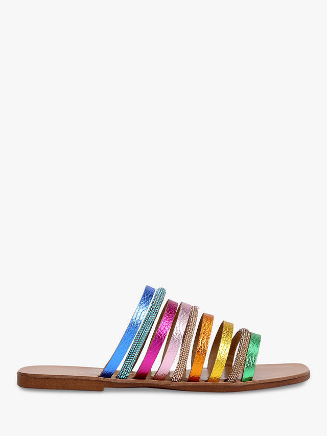 Kurt Geiger London Daisy Leather Strap Sandals, Multi