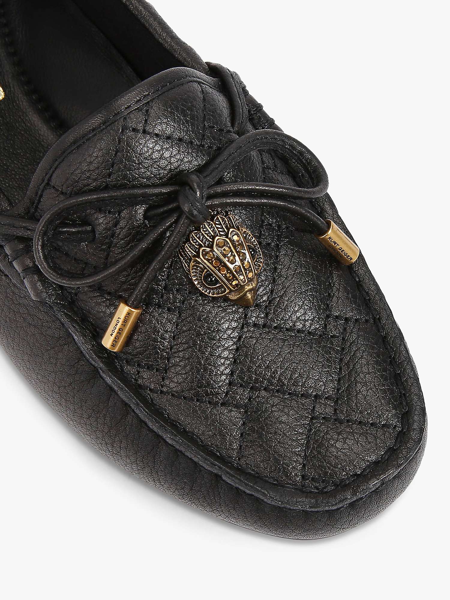 Buy Kurt Geiger London Eagle Leather Loafers Online at johnlewis.com
